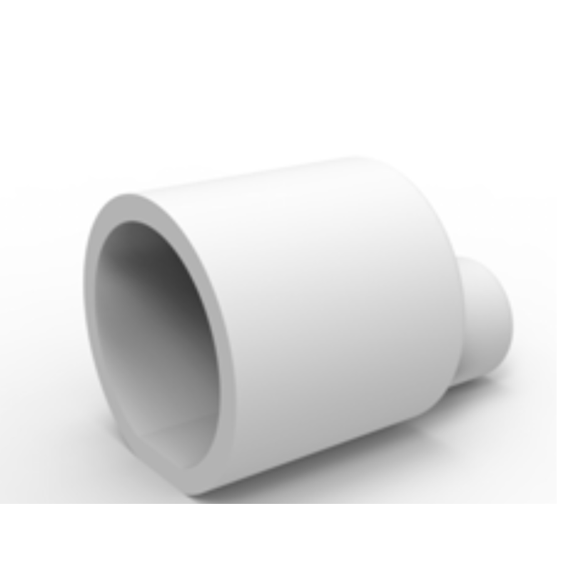 22mm NEONA Caurules Silikona Profila Noslēggals (Ar Caurumu)